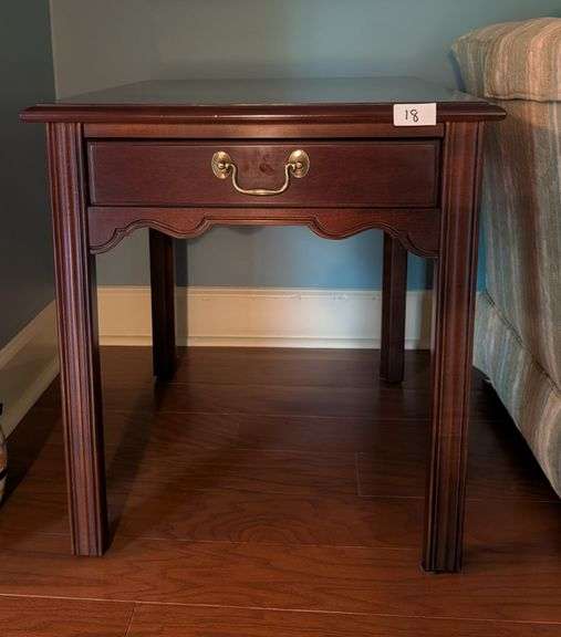 Side table with drawer, 20"x26"x23.5" tall(located in living room)
