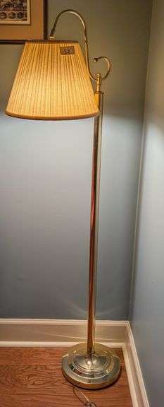 Floor lamp, 57" tall(located in living room)