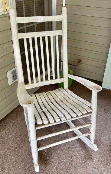 White Rocking Chair (Located Back Patio)