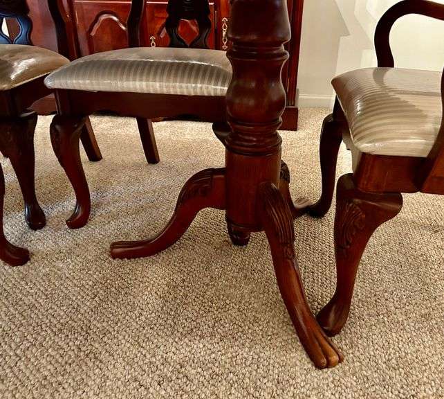 Dining Table with 6 Chairs 29 5/8”x78”x41 3/4” (Located in Dining Room)