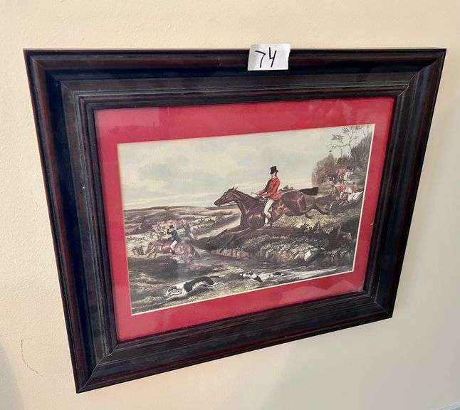 Framed Art 14 3/4”x17.5” (Located in Upstairs Loft)