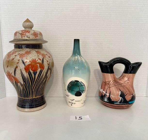 3pc Vases (Located in Living Room)