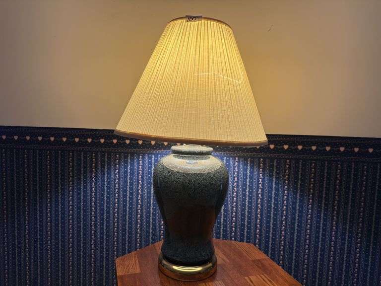 Lamp, 30" tall (located in navy bedroom)