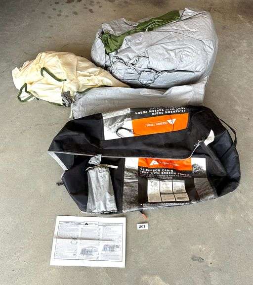 Ozark Trail 12-Person Cabin Tent with Screen Potch (Located Garage)