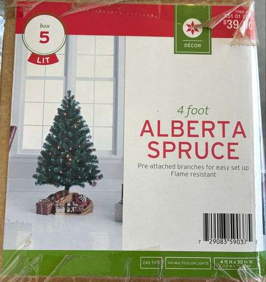 Large Lighted Snowman, Faux Potted Trees, Lighted Deer and More (Located Garage)