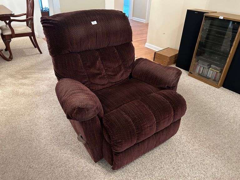 Recliner 36.5” Tall (Located in Living Room)