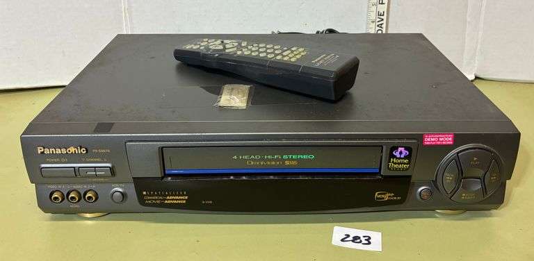 Panasonic DVD Player with Remote (Located Basement Section 3)