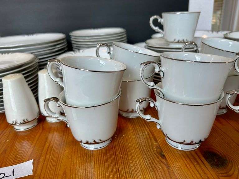 80pc Style House Embassy Fine China Made in Japan (Located in Dining Room)