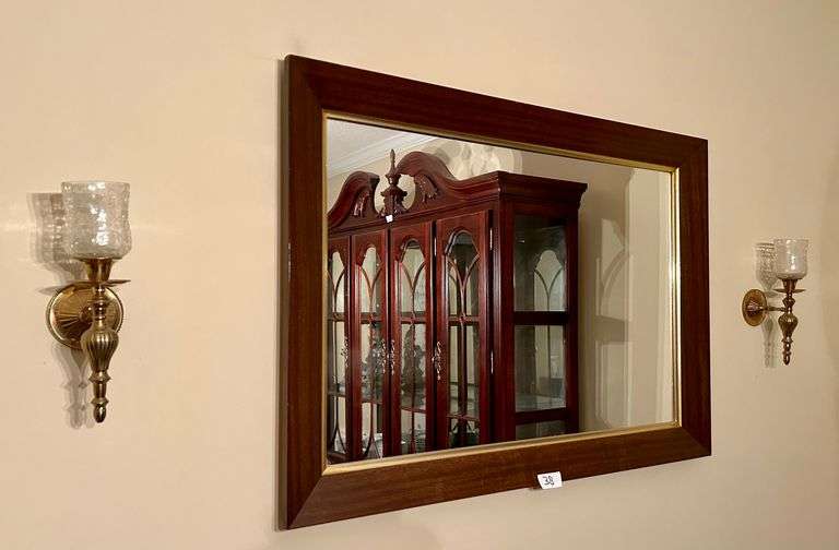 3pc Framed Hanging Mirror and More (Mirror 24 3/4”x34 3/4” (Located in Dining Room)