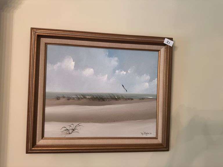 Rex Duggar picture, 25"x21"tall (located in dining room)
