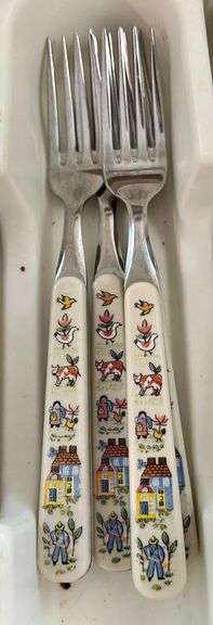 Drawer of Silverware (Located in Kitchen)