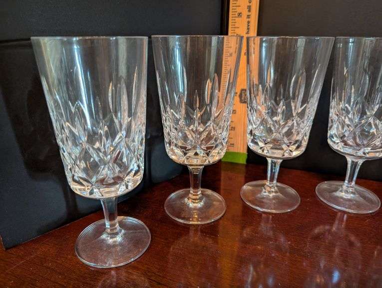 10 pc. Gorham ice tea glasses (located in dining room)