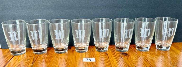 8pc Drinking Glasses (Located in Dining Room)