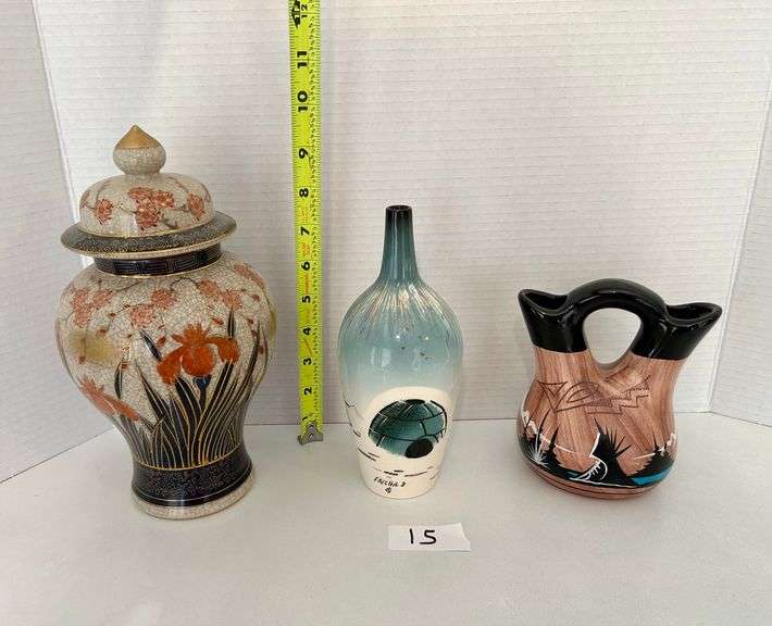 3pc Vases (Located in Living Room)
