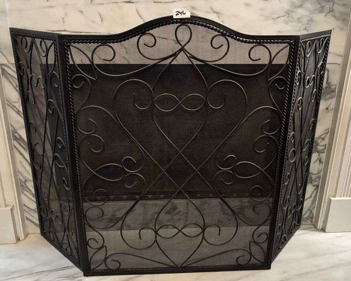 Fireplace Screen (Located Living Room)