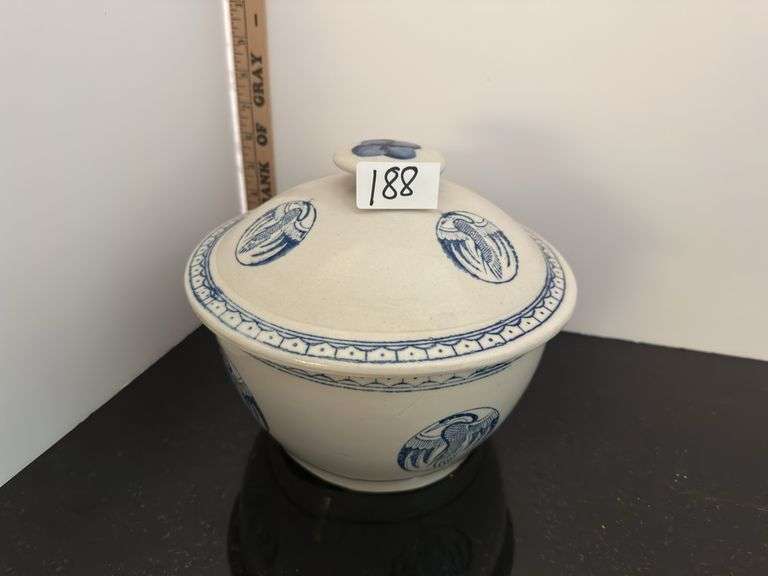 Vintage oriental rice bowl (located in kitchen)