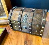 3pc Jewelry Boxes and Misc Jewelry