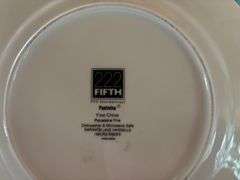 11 pc Misc Decorative Plates, Stands not Included, Crack on Small Plate (Located in ds back room)