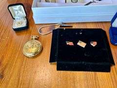 Jewelry Lot of Pins, Money Clips and More