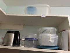 Pantry shelf lot (located in pantry)