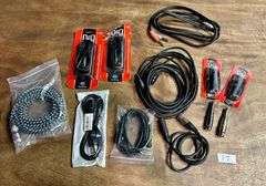 12pc Audio Cables, Adapters, and More