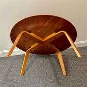 Eames Curved Plywood Table 15 1/4”x34”