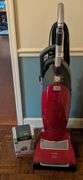 Miele power plus vacuum cleaner with filter (located in closet near front door)