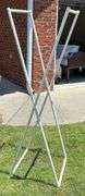 X Frame, 20 1/4”X19”X60 1/2” (Located Garage)