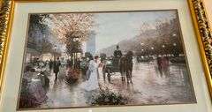 Framed Wall Decor 30 3/4”x42” (Located in Living Room)