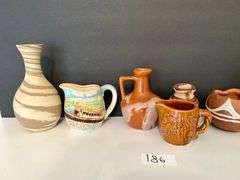 10pc Pitchers,Vases, Salt & Pepper Shakers and More (Located in Kitchen)