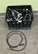 Bin of Power Cords