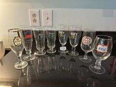 Promotional Pilsner glasses (located in kitchen)
