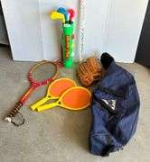 Bat Bag, Baseball Mitt, Children’s Golf and More (Located Garage)