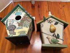 2 pc Decorative Bird House (Located Living Room)