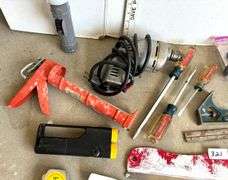 Electric Drill, Screw Drivers, Pocket Knife and More (Located Garage)