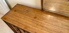 6 Drawer Dresser with Mirror 72 1/4”x60” (Located in Bedroom to the Left)