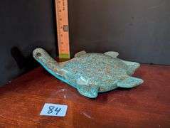 Murano glass turtle(located in ds back bedroom)