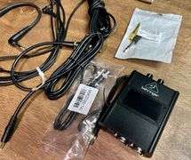 Lot of Audio Cords, Microphone Bags and More