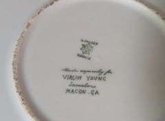 Limoges of France gold rimmed platter, stand not included (located in dining room)