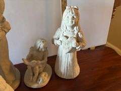 5 pc Clay Children Statues (Located in ds back room)