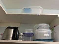 Pantry shelf lot (located in pantry)
