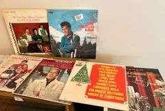 8pc Christmas Records (Located in Bedroom to the Left)