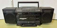 JVC CD Portable System (Power Cord Included) (Located Basement Water Heater Room)