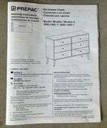 Prepac, 6 Drawer Chest (Located Garage)