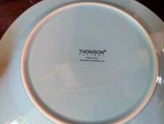 16 pc. Thomson pottery coffee cups and plates(located in dining room)