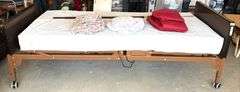 Drive Adjustable Single Bed with Bedding (Located Garage)