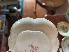 11 pc Misc Decorative Plates, Stands not Included, Crack on Small Plate (Located in ds back room)