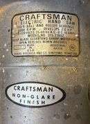 Craftsman 7” Electric Hand Saw (Works) (Located Basement Section 3)