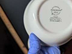 4 pc. collectible dishes, including Wedgewood Peter Rabbit bowl , made in England (Located in dining