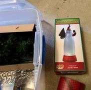 3pc Containers of Christmas Items (Located in Bedroom to the Right)
